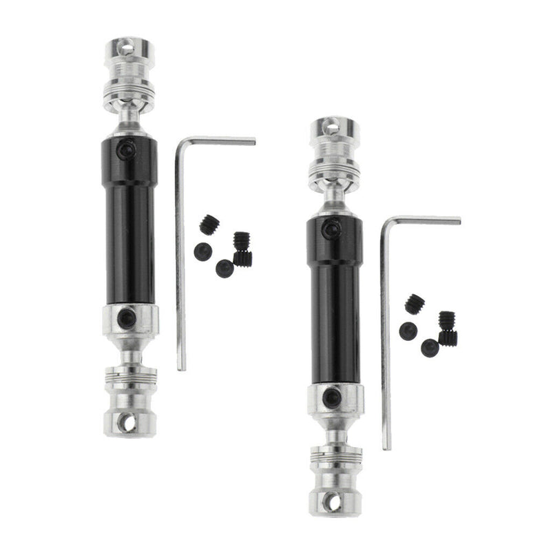 2x Aluminum Universal Drive Shaft for WLTOYS 12428 12423 Upgrade Parts