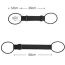 Add a bag strap travel luggage suitcase adjustable belt straps color ran OZ