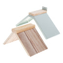 Wood Perch Platform for Birds Parrot Pigeon Dove Macaw Budgie Parakeet