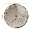 3in1 Wall Mounted 130mm Barometer Thermometer Hygrometer Weather Station Hanging