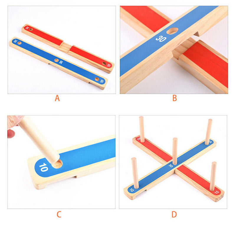 Kids Outdoor Games - Ring Toss Games Fun Family Games for Kids and Adults