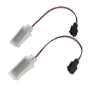 2 Pcs Side Mirror Tow Replacement For A6/S6 C5 Puddle Light Power Mirrors