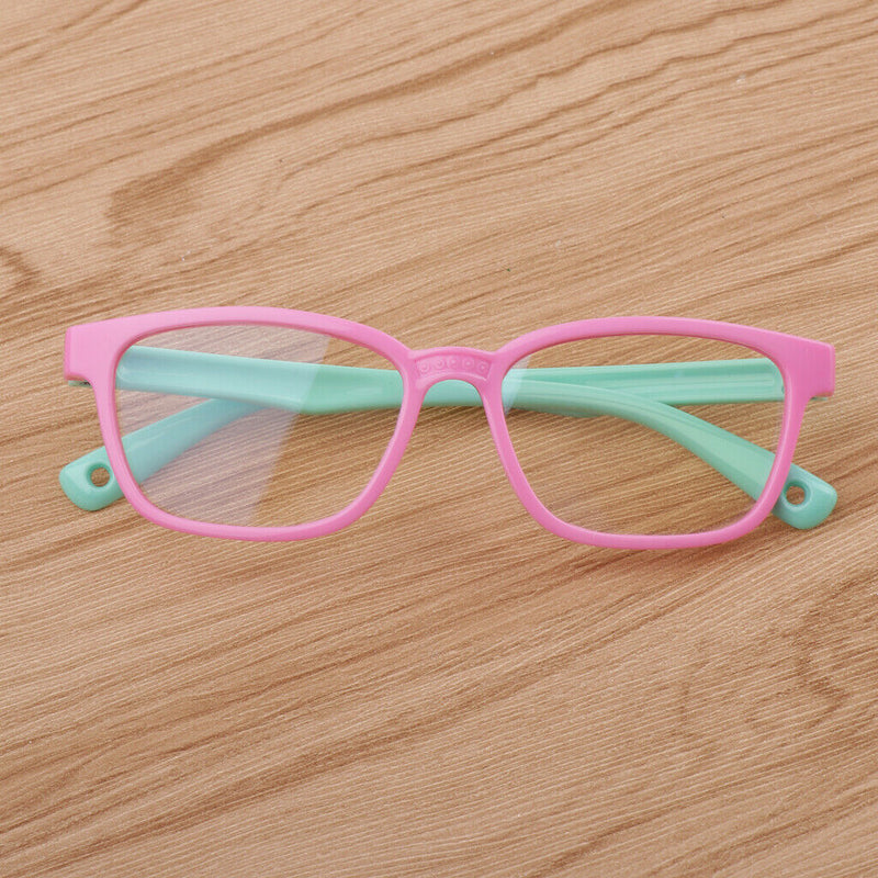 2pcs Fashion Kids Eyeglasse Blue
