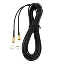 2Pcs Antenna Adapter, RP SMA Male to RP SMA Female Extension Cable Connector for