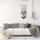 Handmade Macrame Wall Hanging Woven Wall Art Macrame TapestryBoho Wall Deco U6V7