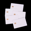 5X ISO PVC IC With SLE4442 Chip Blank Smart Card Contact IC Card Safety White M!