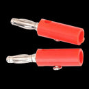 4mm Insulated Banana Plugs Connectors Jack New 10pcs + new Red Black O3T1