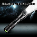T6 LED Flashlight Zoom 5 Modes Bike Camping Outdoor Emergency Fishing Torch