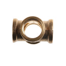 1/2" BSP Female Thread 4 Way Brass Cross Pipe Fitting Adapter CouplerConnector3C