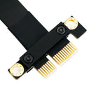90 Degree Pci-E Pci Express 1X To 1X Slot Riser Card Converter Extender Rib J4I9