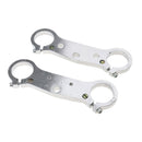 2 Pieces Motorcycle Front Fork Yokes Clamp for 47CC 49CC Mini Motor Dirt Bike