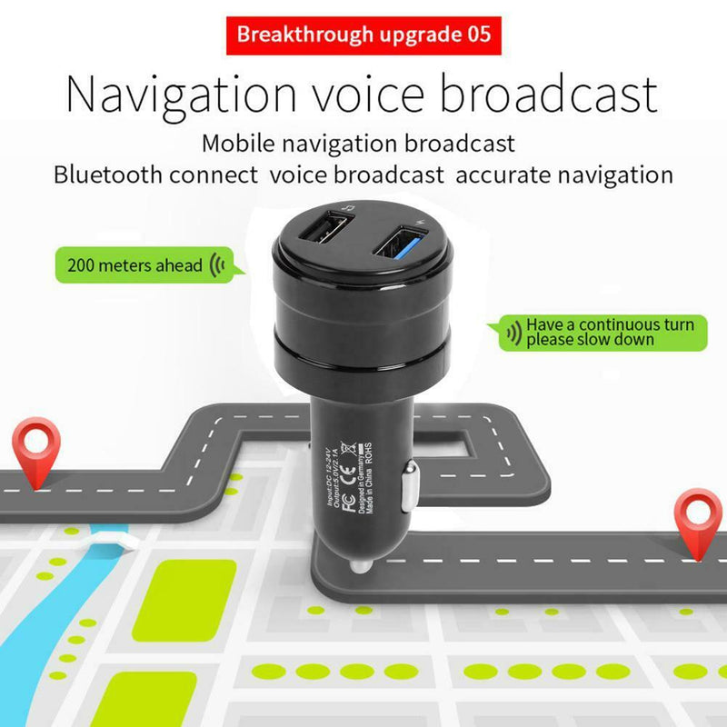 X20 Music Player Handsfree Car Bluetooth 5.0 Charger MP3 Wireless Radio Adapter