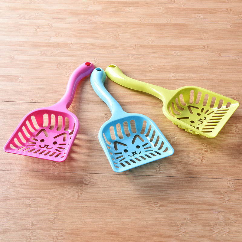 New Plastic Litter Scoop Pet Dog Cat Sand Waste Scooper Shovel Cleaner Tools lj