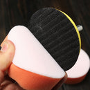 7pcs 3 inch Drill Thread Sucker Wool Cleaner Polishing Sponge Buffing Pad