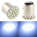 2x 20xWhite 1157 1206 22 SMD LED Car Tail Light Turn Signal Brake Lamp Bulb 12V