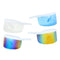 4Pcs Half Face Shield Sunglasses Visor Goggle Eye Protective Windproof Eyeglass