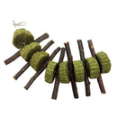 Bunny Chew Toys for Teeth, Organic  Wood Molar Sticks
