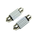 10X 3-LED 36mm 5050 SMD 6418 White CANBUS Error Free Dome Car Light Lamp Bulb