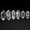 100% Natural Rock Clear Quartz Crystal Wand Point Healing Stone 50-60MM Fashion.