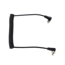 Male to Male Flash PC Sync Cable Cord with Screw Lock For Trigger Flash Camera