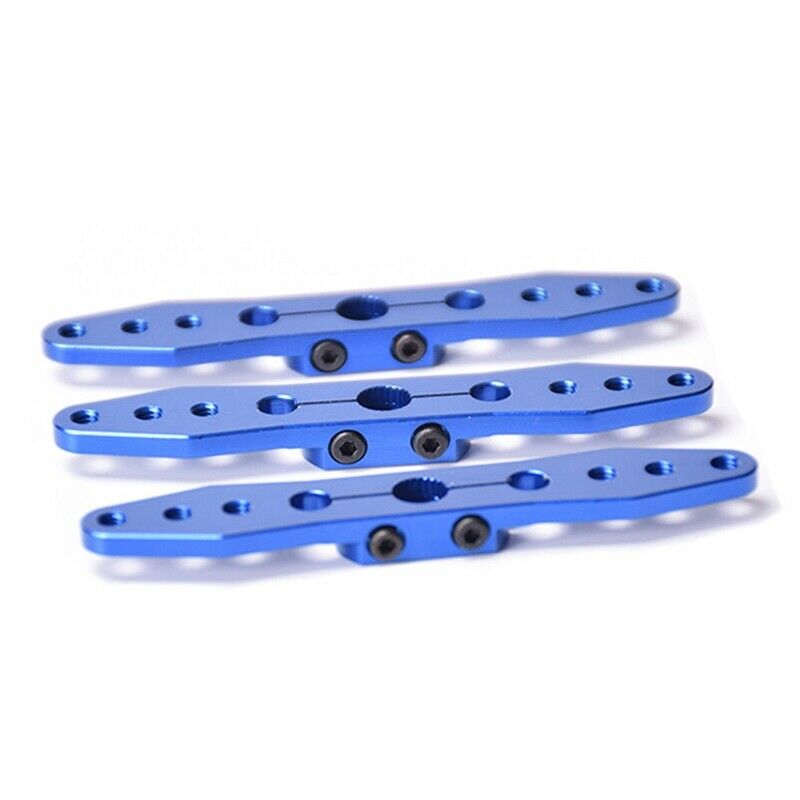 3PCS Aluminum Steering Servo Horn Arm 25T for 1/8 1/10 RC Car Boat Upgrade PO8C5