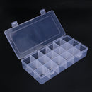 18 Compartment Adjustable Storage Box Jewelry/Tool Container Organizer