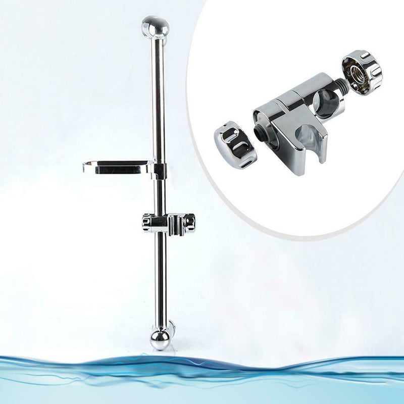 Hand Shower Bracket for Slide Bar Adjustable Chrome Plated Shower Holder AU