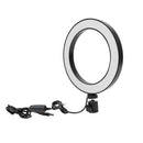 8 inch LED Selfie Ring Light Dimmable Photography Video Ring Lamp with Ball Head
