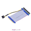 6X to 16X Power PCI-E Riser Extension Cable PCI Express Riser Card Adapter