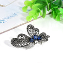 Women Chic Crystal Rhinestone Butterfly Hair Clip Hairpin Hairclip Accessories