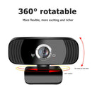 B3 1080P Full HD Webcam USB Computer Laptop Driver-Free Web Camera with Mic A