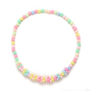 1 Set Girls Necklace Bracelet Set Fashion Charm Necklace Kids Multicolor fine 3C