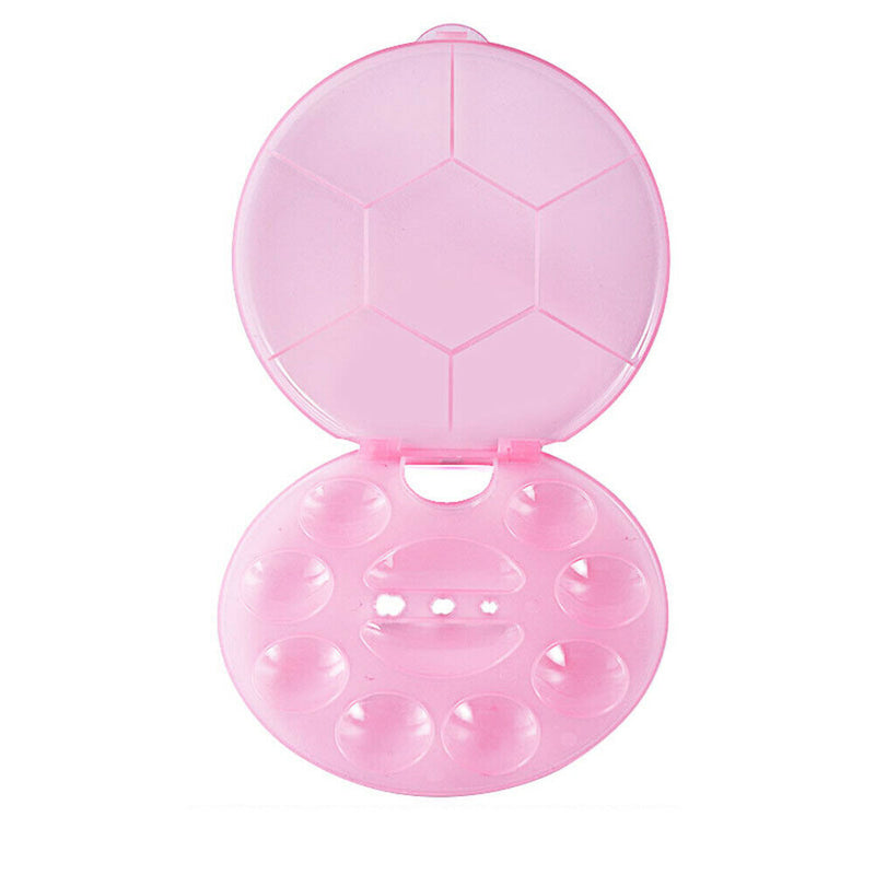 Color Mixing Makeup Palette Painting Tray Beauty Tool PP Nail Art Palette