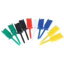 10pcs Test Hooks Clips for Measuring Instrument Test Clip Flat Hook BX