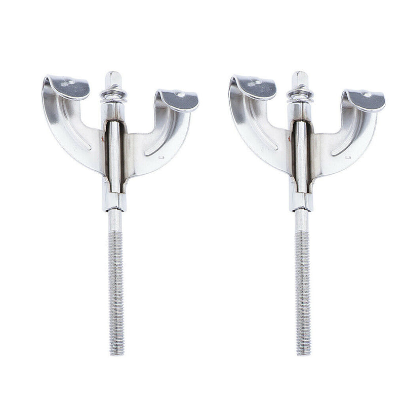 16x Bass Drum Claws Hook W/ Tension Rods For Drum Parts Repair