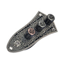 Alloy Bass Guitar Wiring Harness Control Plate String Instrument Parts