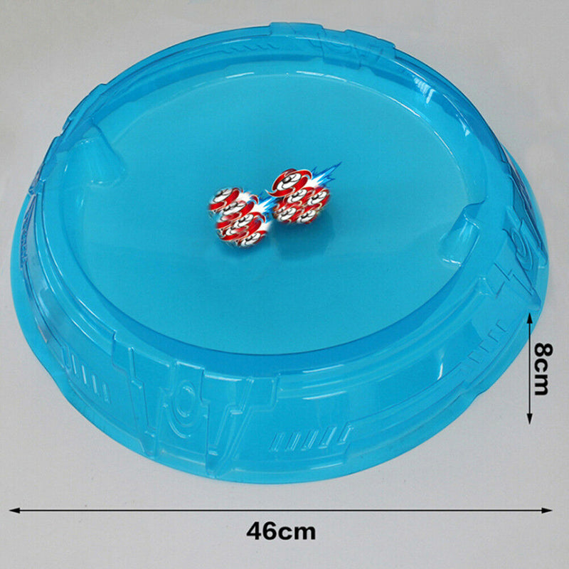 Beyblade Arena Blue PVC Plastic Arena Stadium LJ