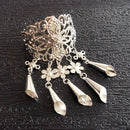Slide Accessories Pins Barrettes Hair Comb Women's Flower Crystal Clips Grips AU