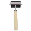 5cm Rolling Tool Rubber Roller Brayer with Wood Handle for Craft Tools