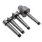 4 X Steel MT1 Wood Lathe Live Center And Drive Spur Cup Arbor with Wood Case