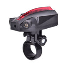 Rear Bike Bicycle Tail Light Beam Safety Warning Red La&+