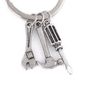 Fashion Men's Hand Tools Keyring Love You Daddy Keychain Father's Day GiftJR BX