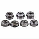 FR4-ZZ 1/4inch * 5/8inch * 0.196inch Flanged Radial Ball Bearing 10pack H6W8
