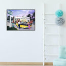 5D DIY Full Drill Square Diamond Painting Service Area Cross Stitch Mosaic