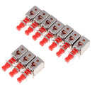 10Pcs Directly key switch A03 PS-22F03 6pins self-locking power switches OZ