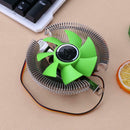 Universal CPU Cooler Cooling Fan Heatsink for Intel AMD 1155/61150 PC