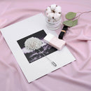 Mens Delicate flower Plug-in Suit brooch white