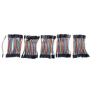 5X 40pcs 10cm Female To Female Dupont Wire Jumper Cable for Arduino Breadbo B9P3