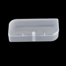 5pcs Clear Plastic Transparent Small Storage Box Parts Collection Container JR