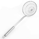 Set of 2Pc Stainless Steel 5 InchLadle Wire Skimmer Spoon with Handle for K
